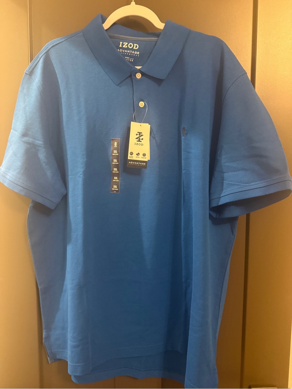 Izod Royal Blue Pique Polo Shirt